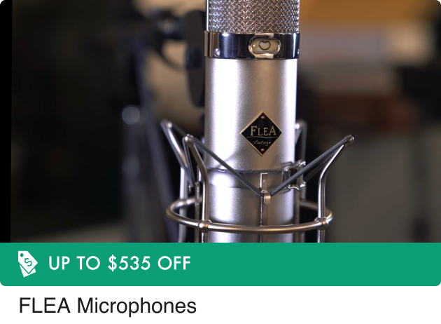 Up To $535 Off FLEA Microphones