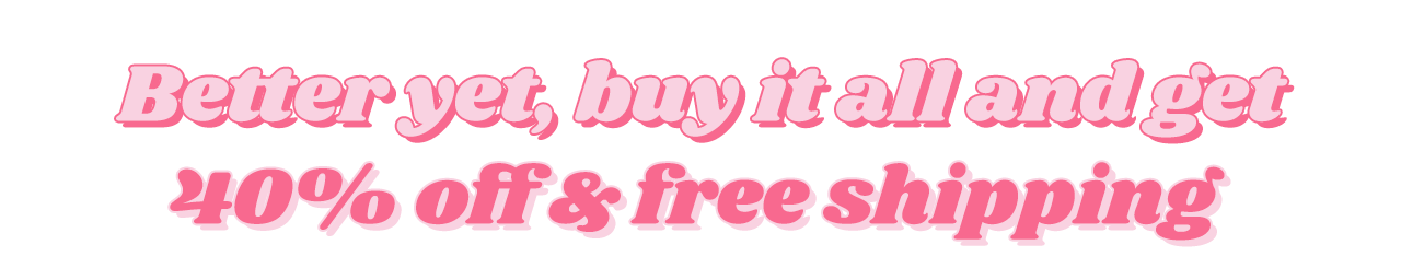 Spend and Save up to 40% Off