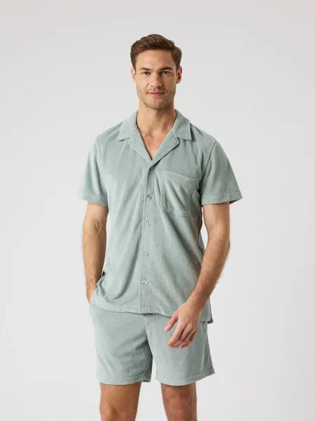 Borg Toweling Pool Shirt