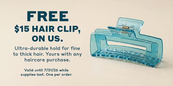 Free Hair Clip!