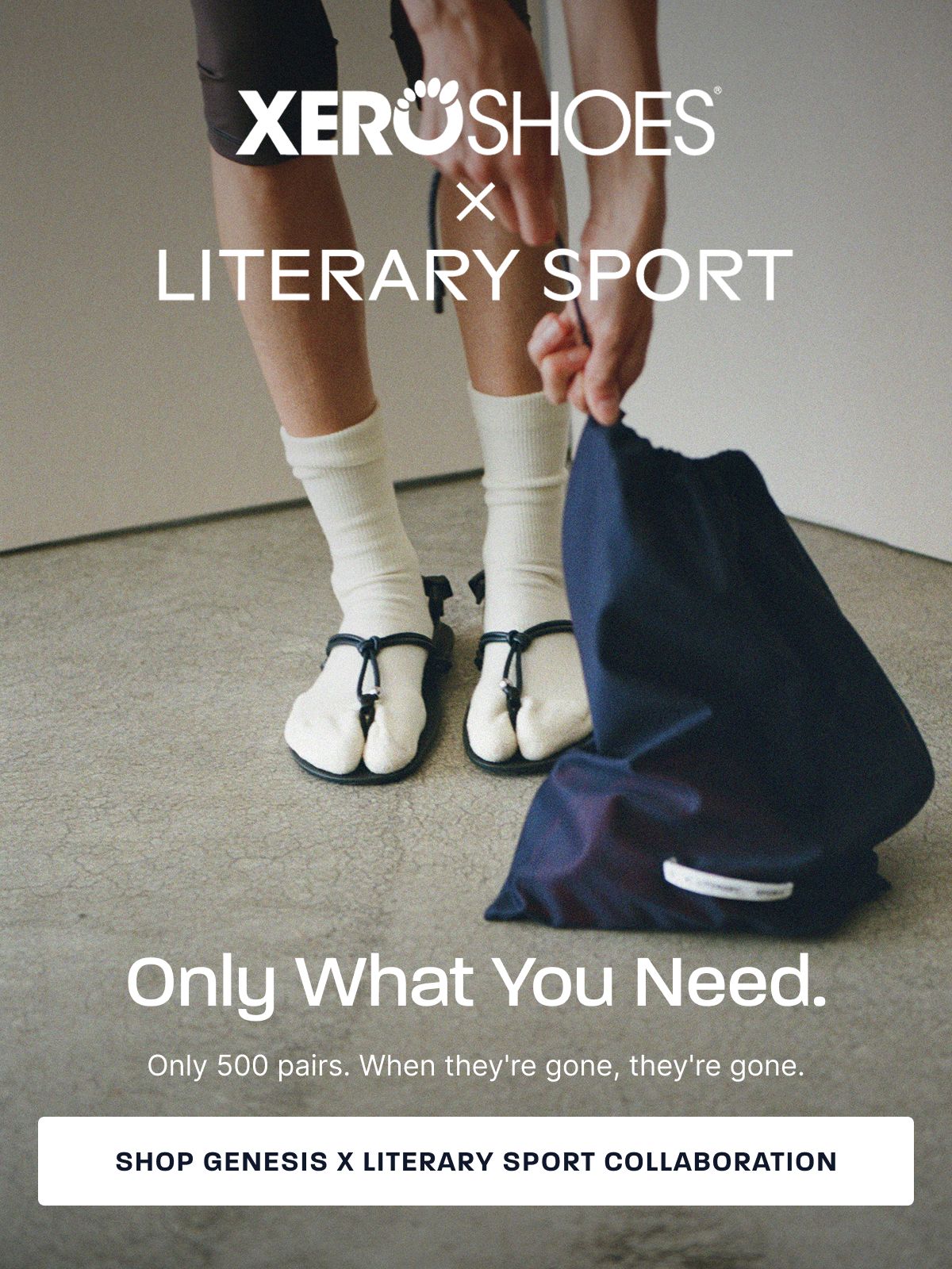Xero Shoes x Literary Sport