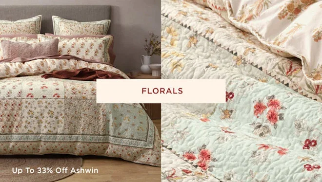 Floral Quilt Covers