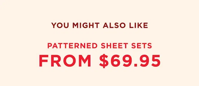 Patterned Sheets