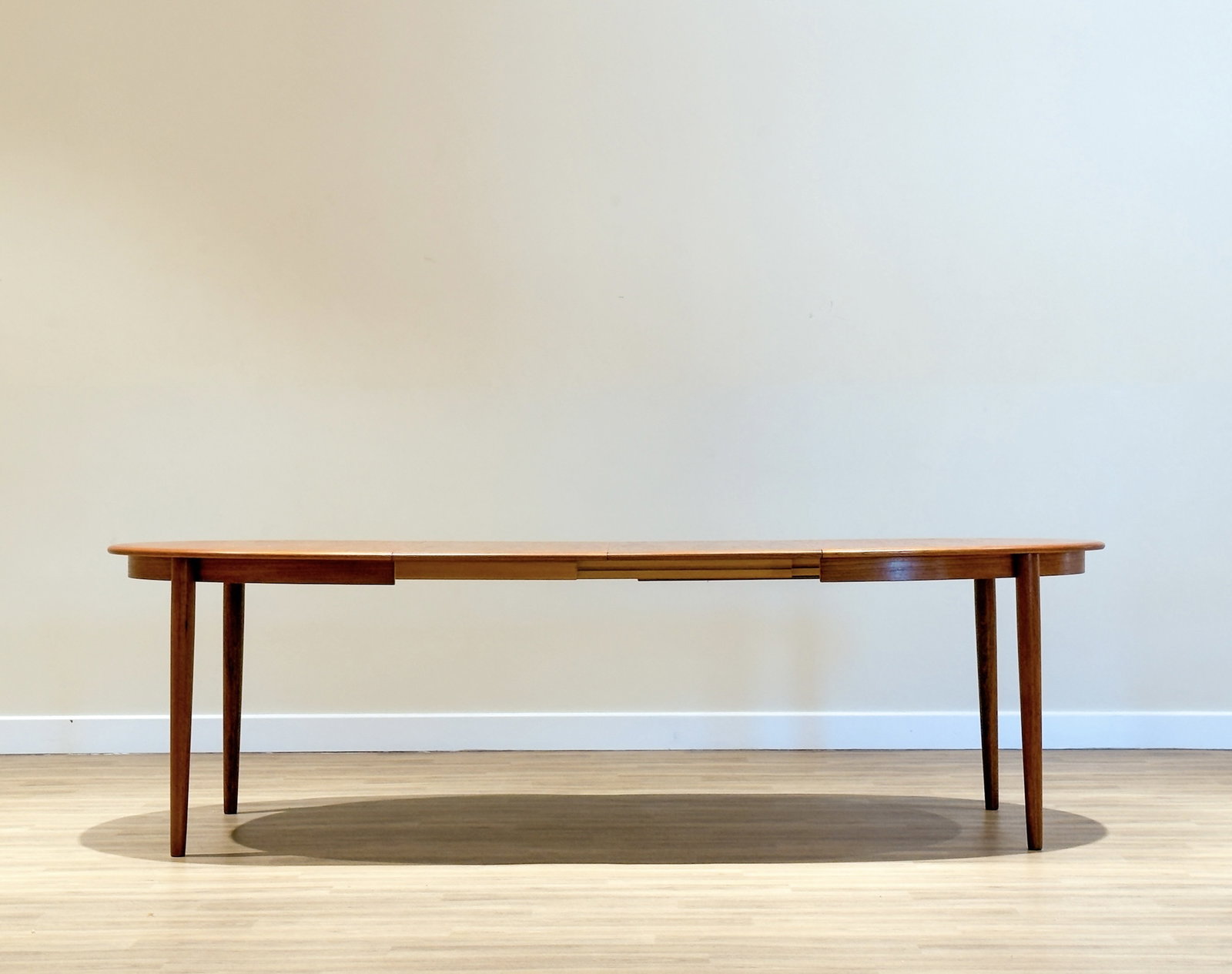 Johannes Andersen Double Extending Dining Table (Made In Denmark 1960)