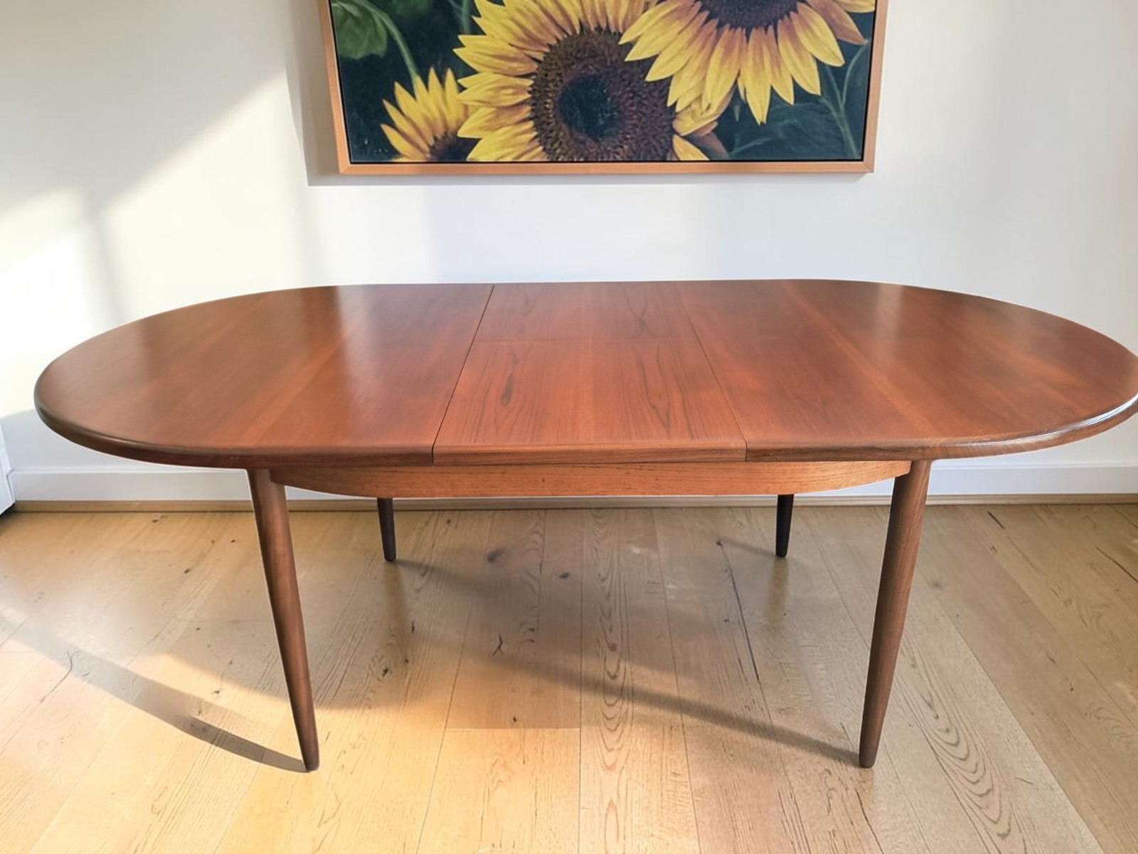 G Plan Mid Century Dining Table Extending Teak 6 8 People Restored 1970's