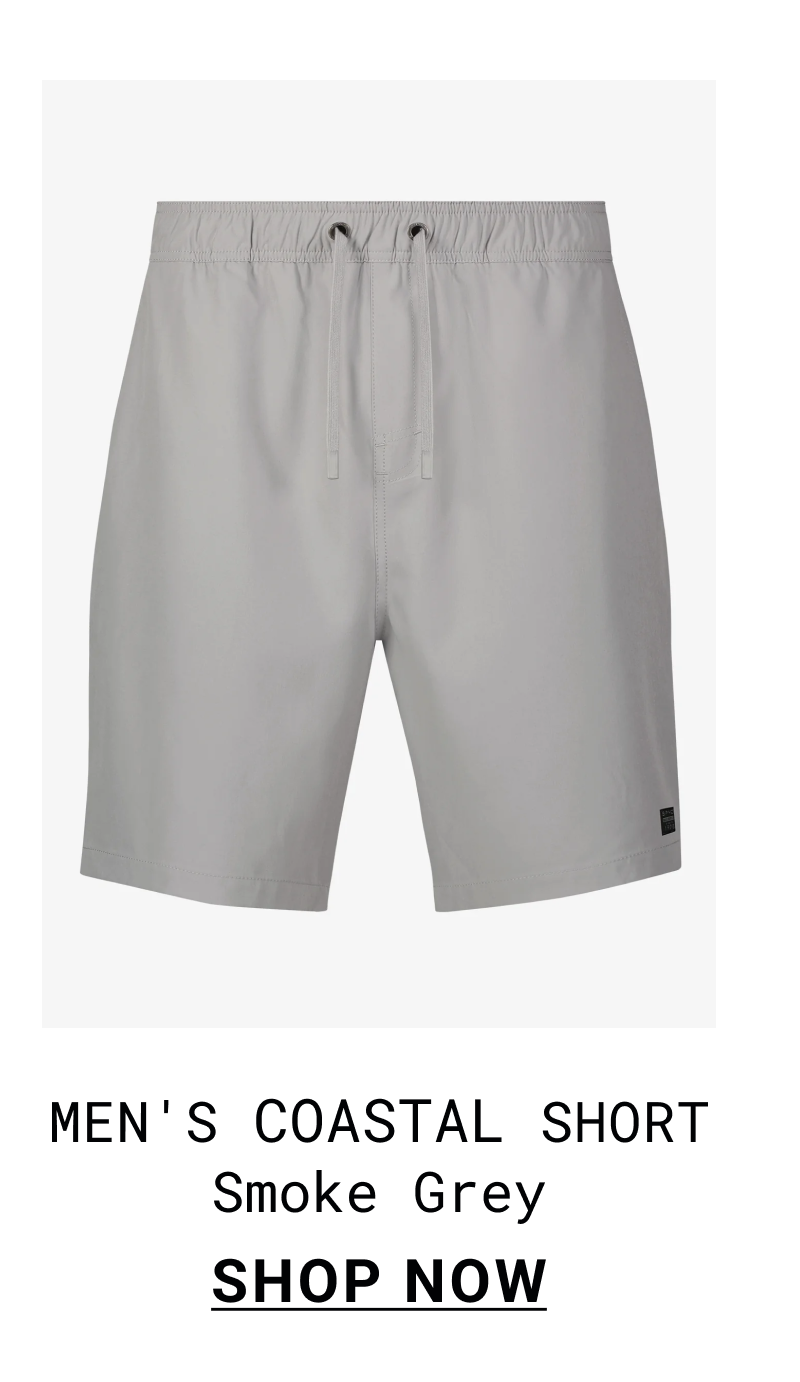 Men's Coastal Short - Smoke Grey