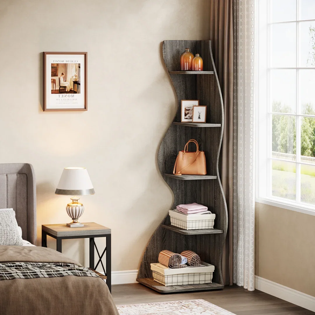 Arhab Corner Bookcase