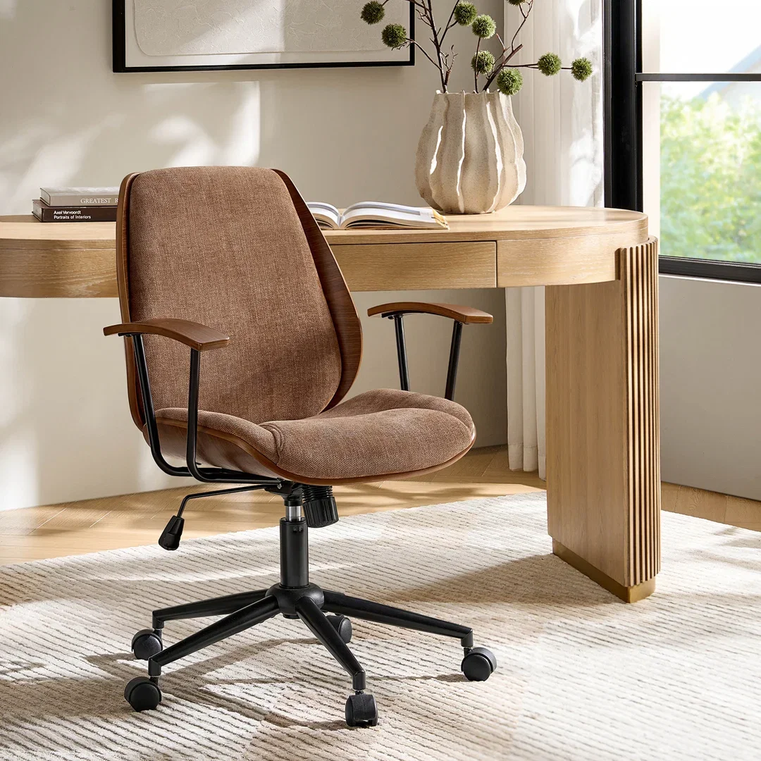 Oswina 37.75" H Polyester Office Chair