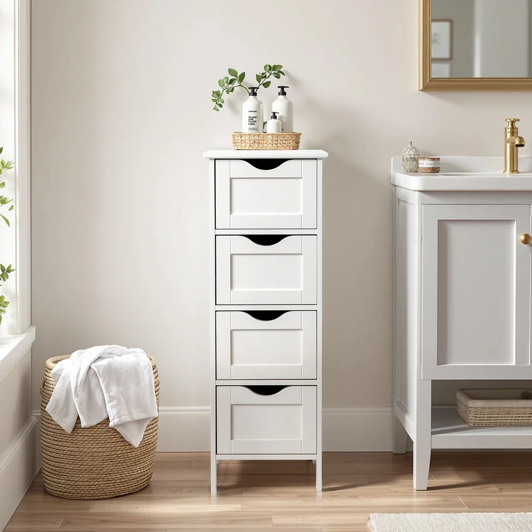 Algoma 11.81" W x 32.28" H x 11.81" D Free-Standing Bathroom Cabinet