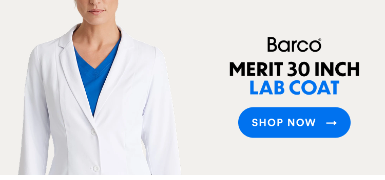 Barco | Merit 30 Inch Lab Coat | Shop Now