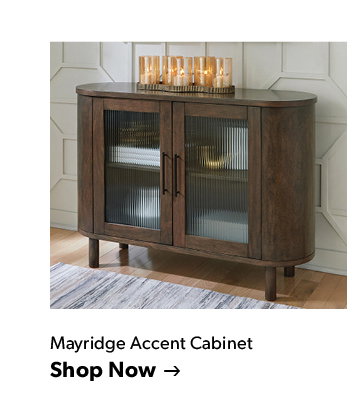 Featured Mayridge Accent Cabinet. Click to shop now