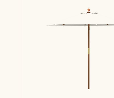 Adara Outdoor 11Ft Eucalyptus Wood Umbrella