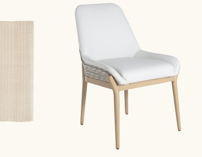 Palma N-Dura Resin Wicker Outdoor Side Chair