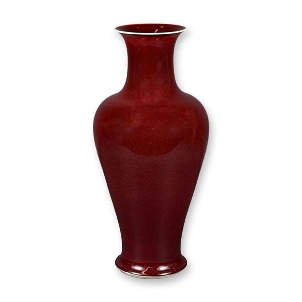 Large Qing Dynasty Langyao Vase