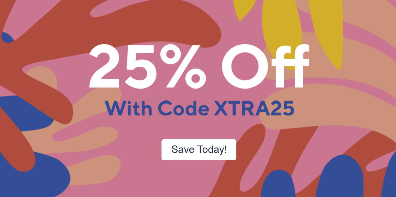 20% Off Today Only with code XTRA20