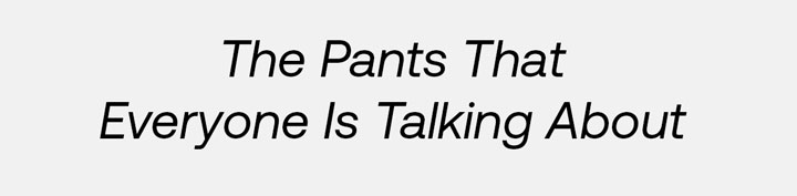 Tech Pant