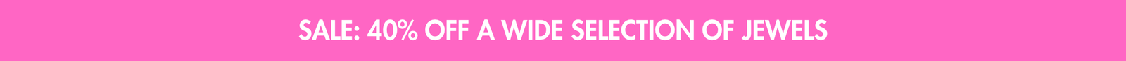 SALE: -40%