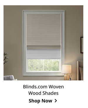 Blinds.com Woven Wood Shades | Shop Now >