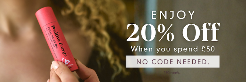 Spend £50 and enjoy 20% off your order