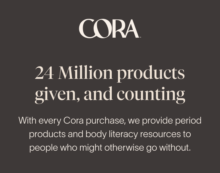 24 million pads given and counting