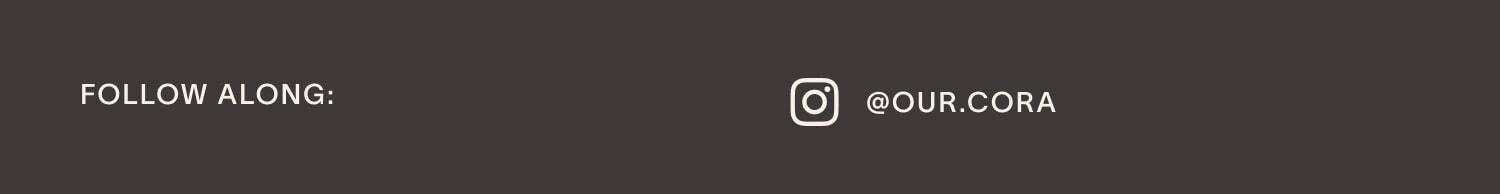 Follow along on instagram