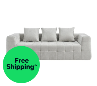 Brosa Cloud 3 Seater Compressed Sofa Product Image
