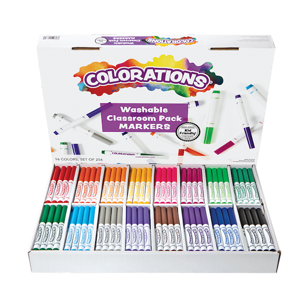 Colorations® Classic Markers Classroom Value Pack - Set of 256