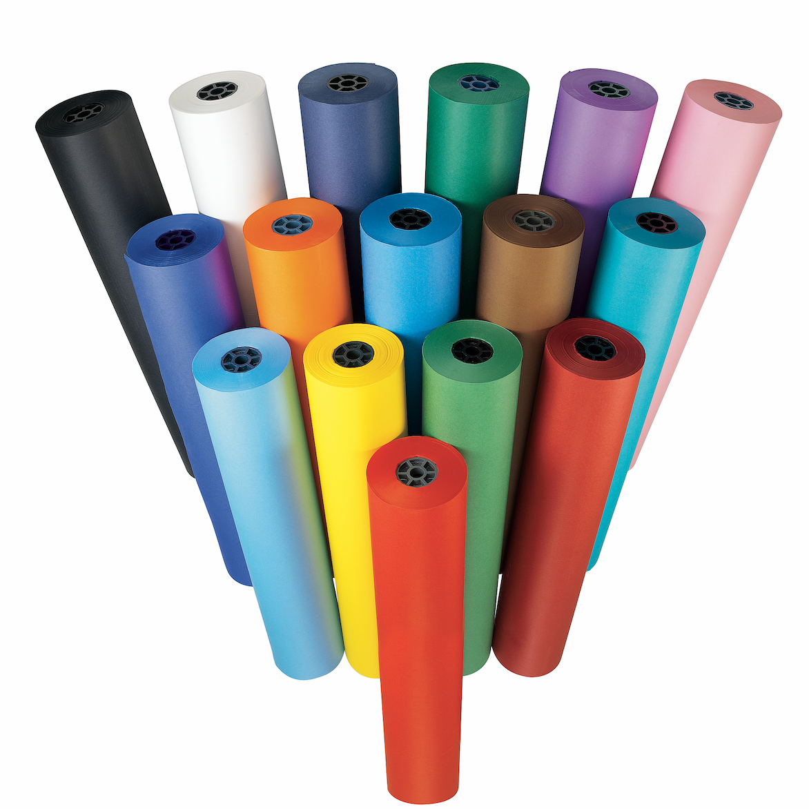 Colorations® Dual Surface Paper Roll - White 36" x 1000'