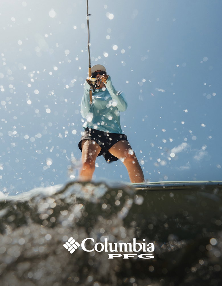 Someone fishing