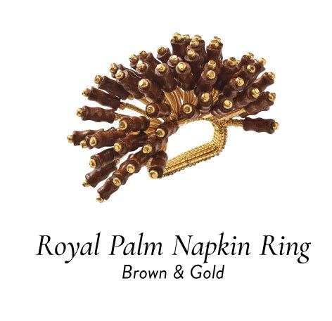Royal Palm Napkin Ring