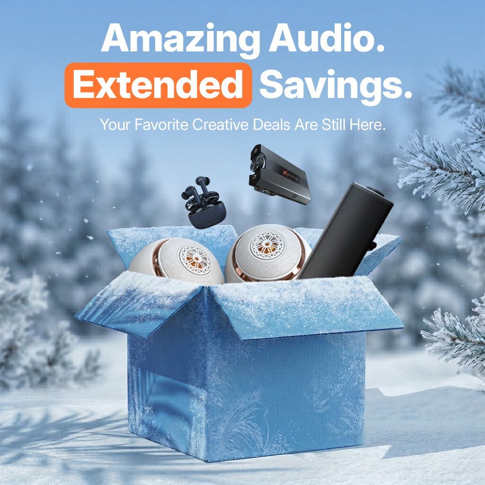Amazing Audio. Extended Savings.