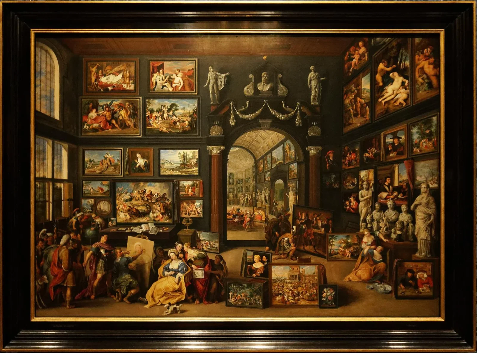Image of Apelles painting Campaspe by Willem van Haecht 1000 or 500 Piece Jigsaw Puzzle