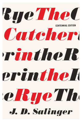 Book cover for the catcher in the rye j d salinger