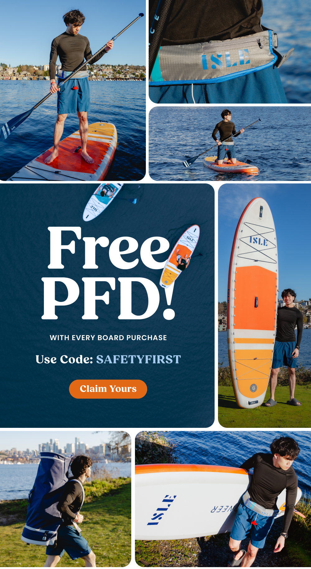 FREE PFD! Use Code: SAFETYFIRST