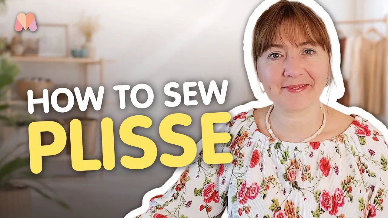 How to sew plisse