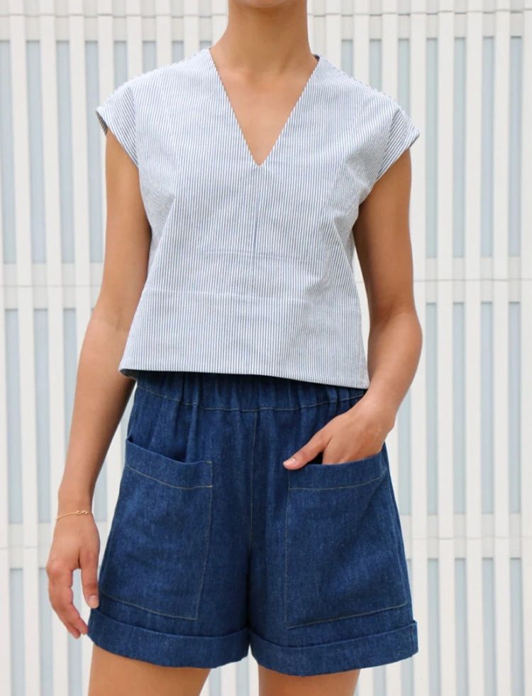 Tessuti Sewing Pattern Sonia Shorts