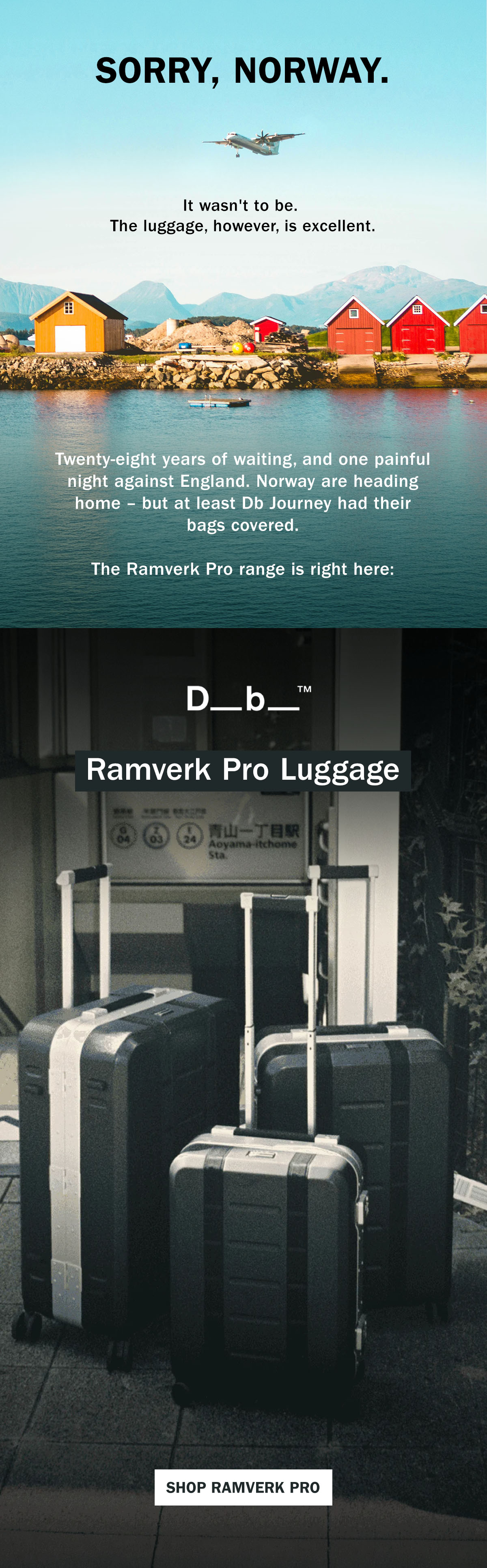 Db Journey Ramverk Pro | Aluminium Frame Luggage | WildBounds