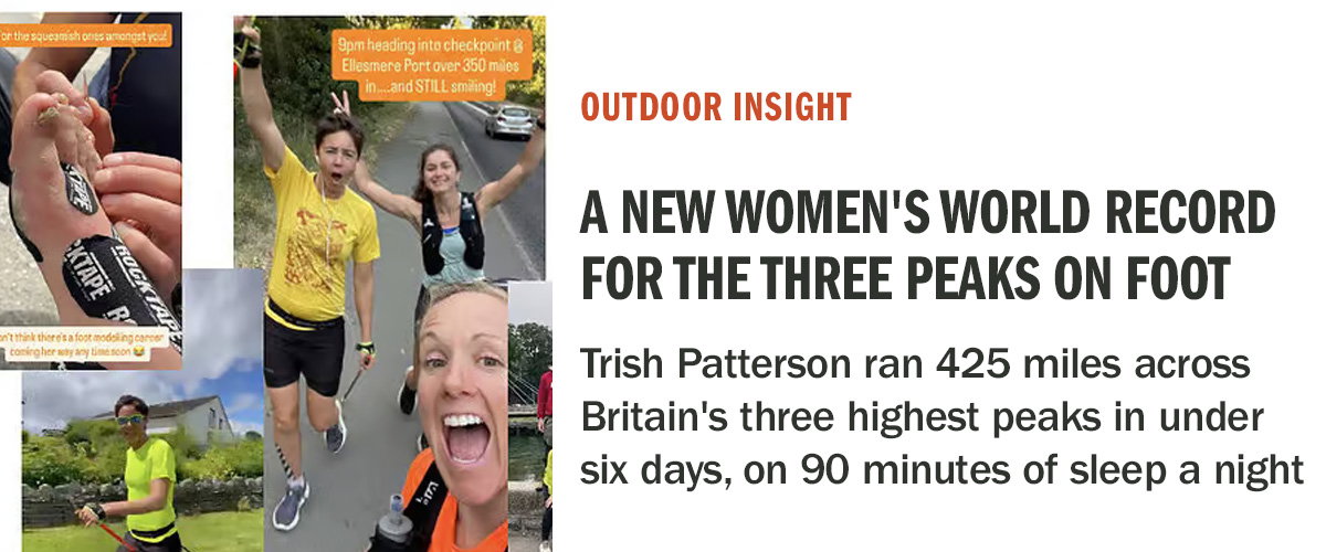 Detours | MUM OF TWINS BREAKS WORLD RECORD FOR 425-MILE RUN ACROSS UK’S HIGHEST PEAKS | Outdoor Insight