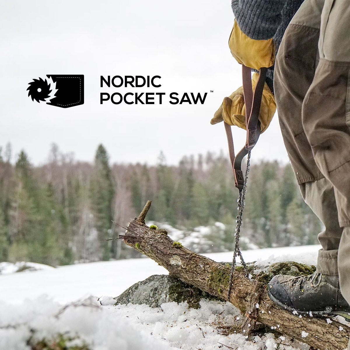 Nordic Pocket Saw | Hand-Powered Chainsaw | WildBounds