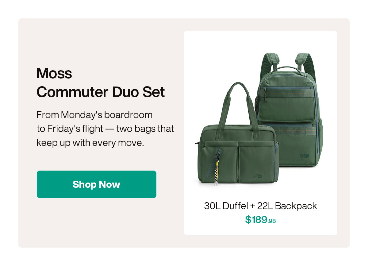 Moss Commuter Duo Set