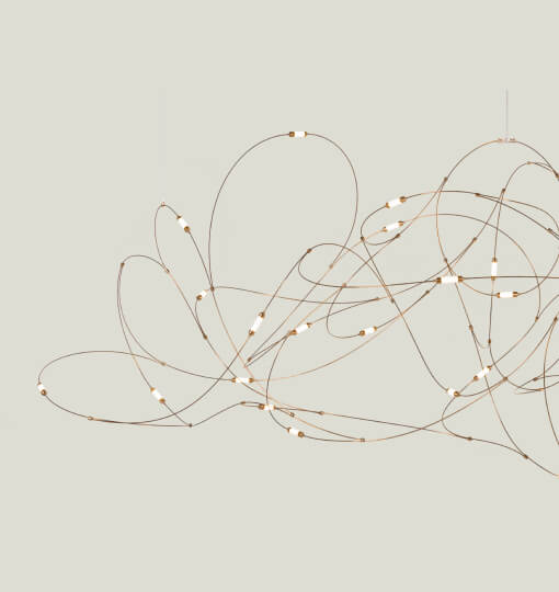 Flock of Light Chandelier