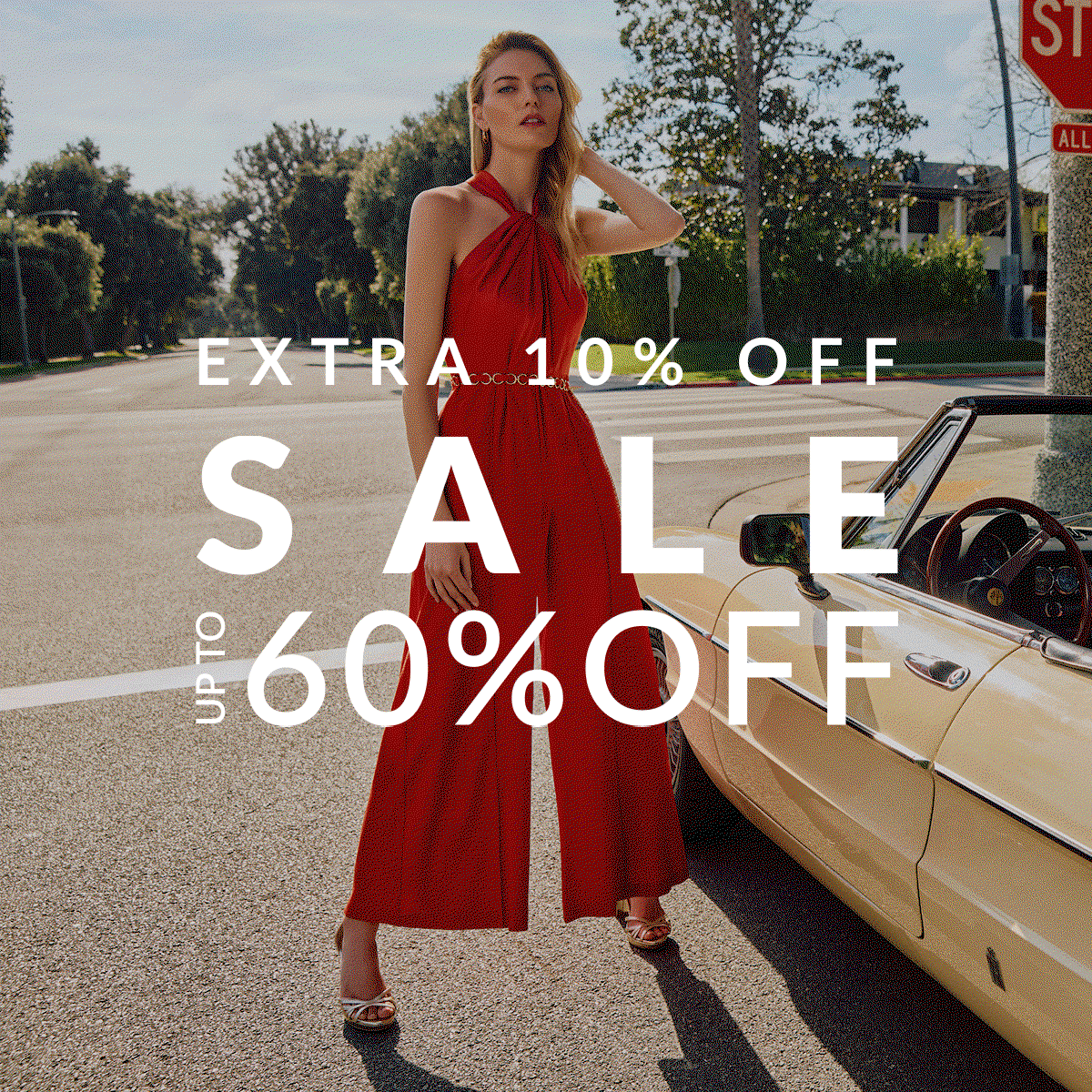 EXTRA 10% OFF SALE - UP TO 60% OFF 