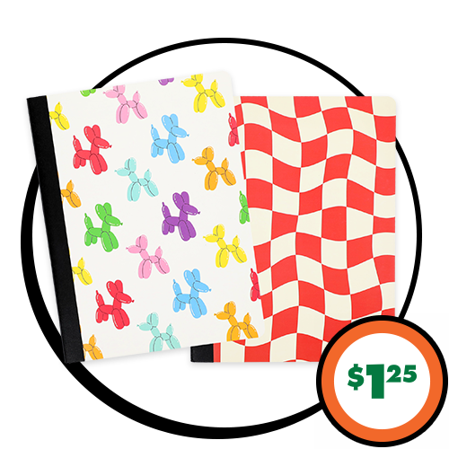 $1.25 Journal Books