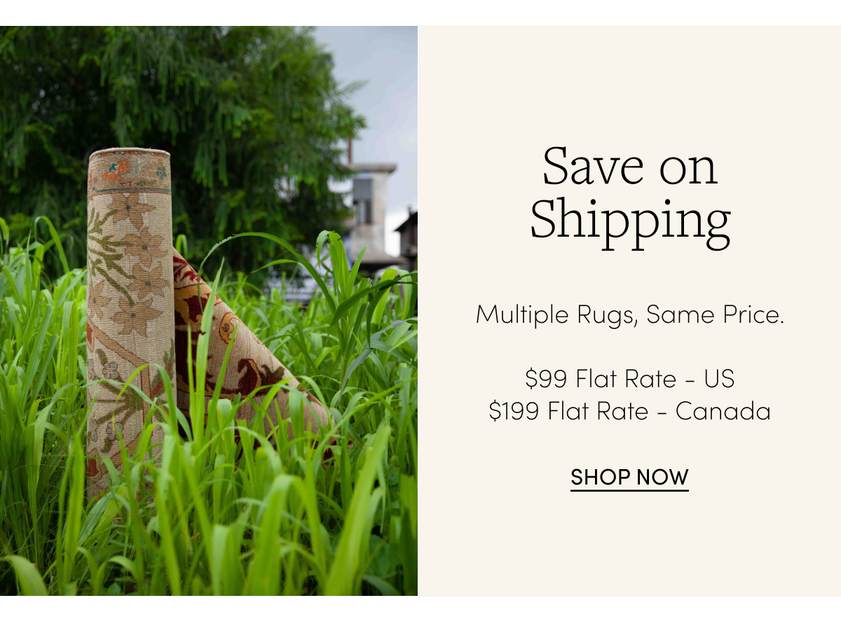 Save on Shipping for Multiple Rugs