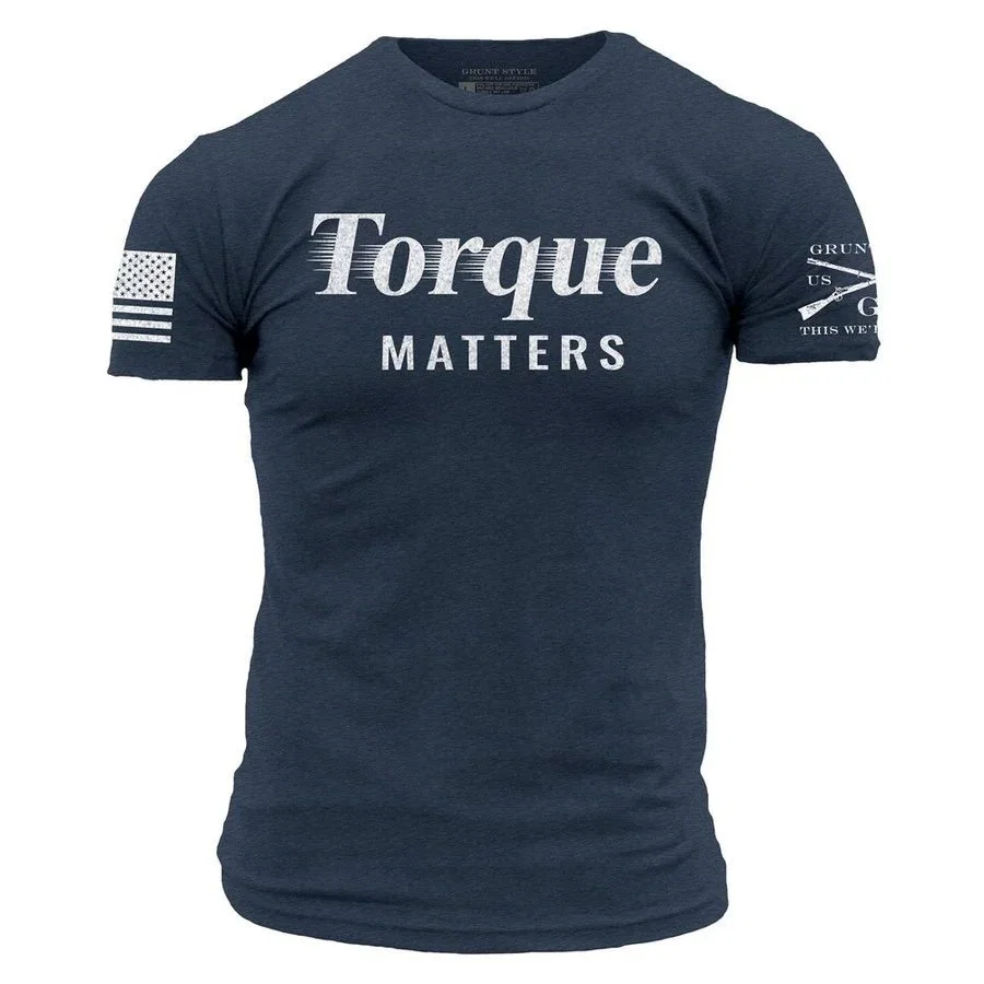Image of Torque Matters T-Shirt - Midnight Navy