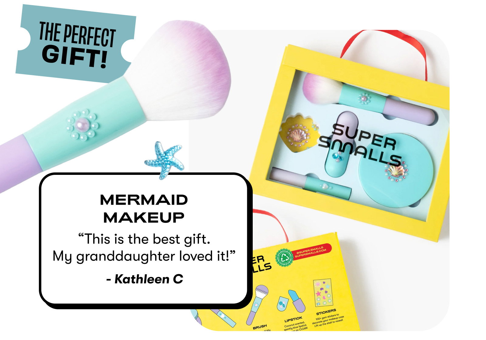 Mermaid makeup kit