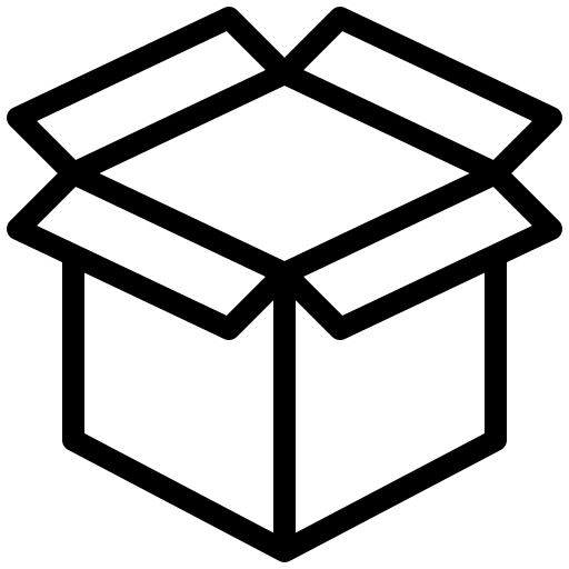 Package icon for returns