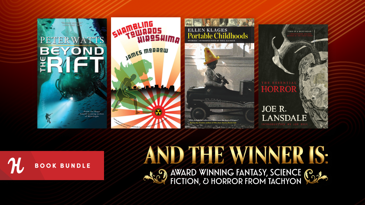 We’ve teamed up with Tachyon for a bundle of award-winning genre fiction classics! 