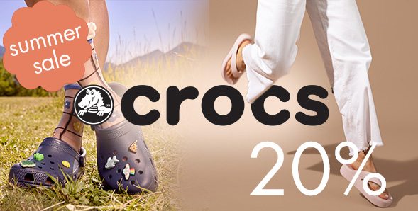 crocs 20%