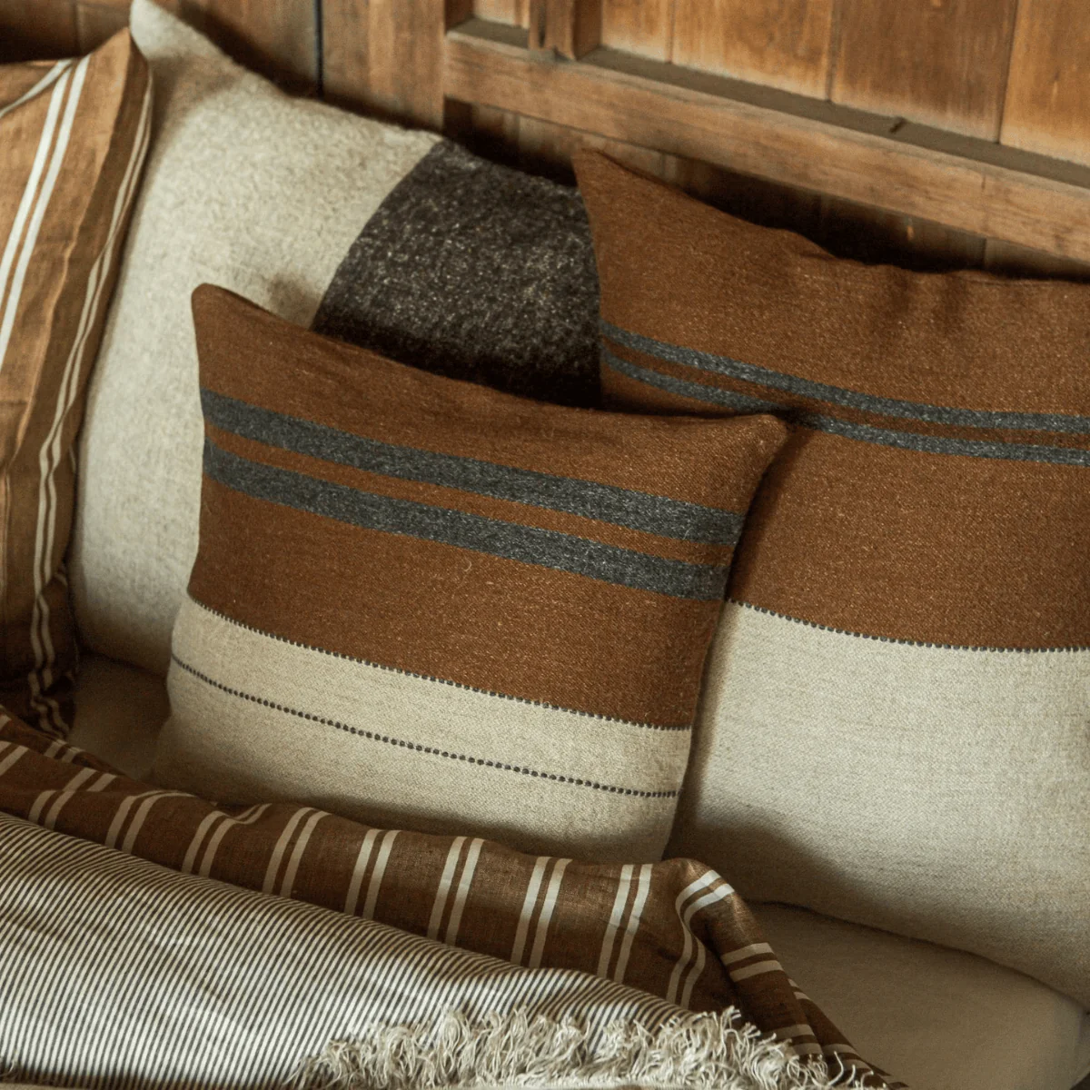 Image of The Highland Stripe Pillow Covers (Set of 2)